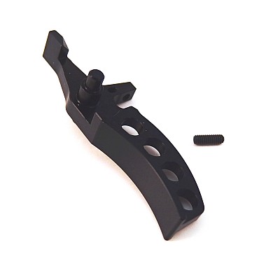 Curved CNC trigger black