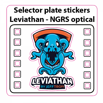 Selector plate stickers for Leviathan - NGRS optical