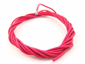 Red wire with MPPE insulation (16 AWG)