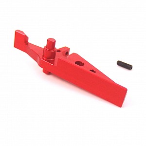 Flat CNC trigger red