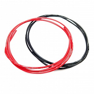 2x wire with Teflon insulation (16 AWG)
