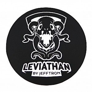 Leviathan black sticker