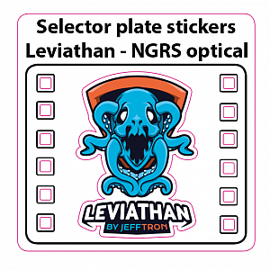 Selector plate stickers for Leviathan - NGRS optical